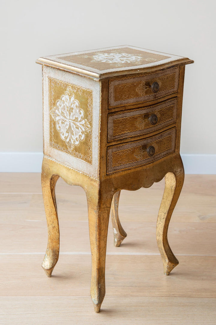 Italian Chest With Three Drawers, Baroque Style
