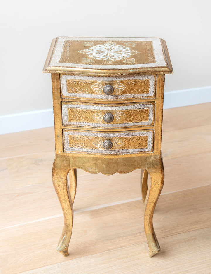 Italian Chest With Three Drawers, Baroque Style