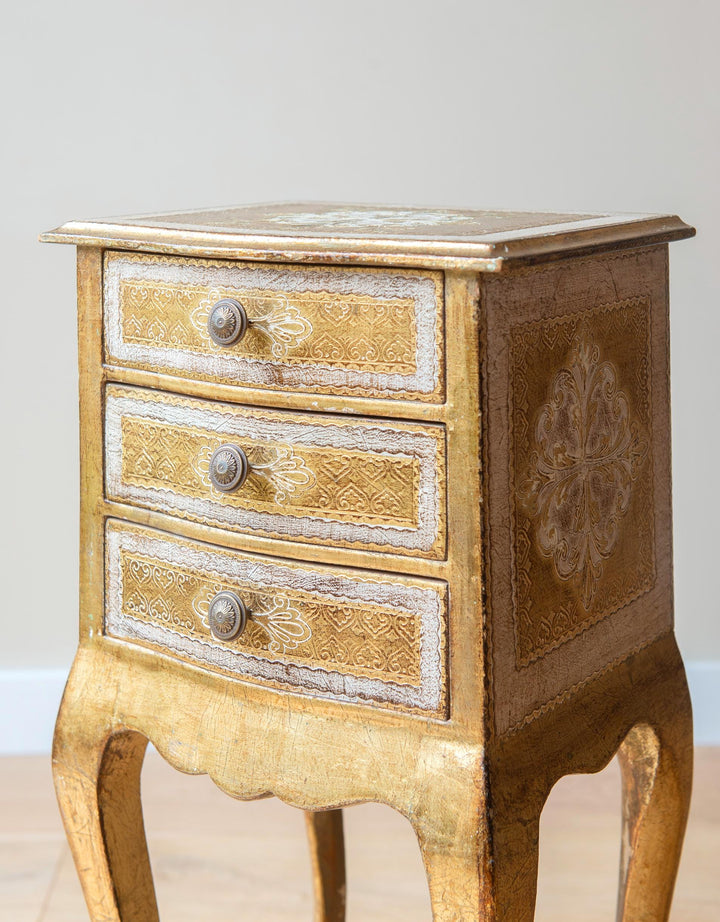 Italian Chest With Three Drawers, Baroque Style