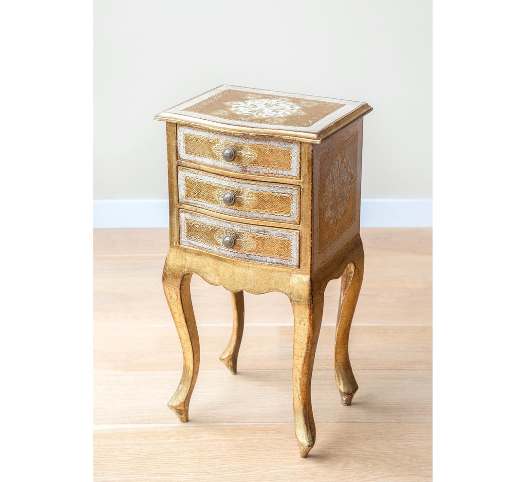 Italian Chest With Three Drawers, Baroque Style