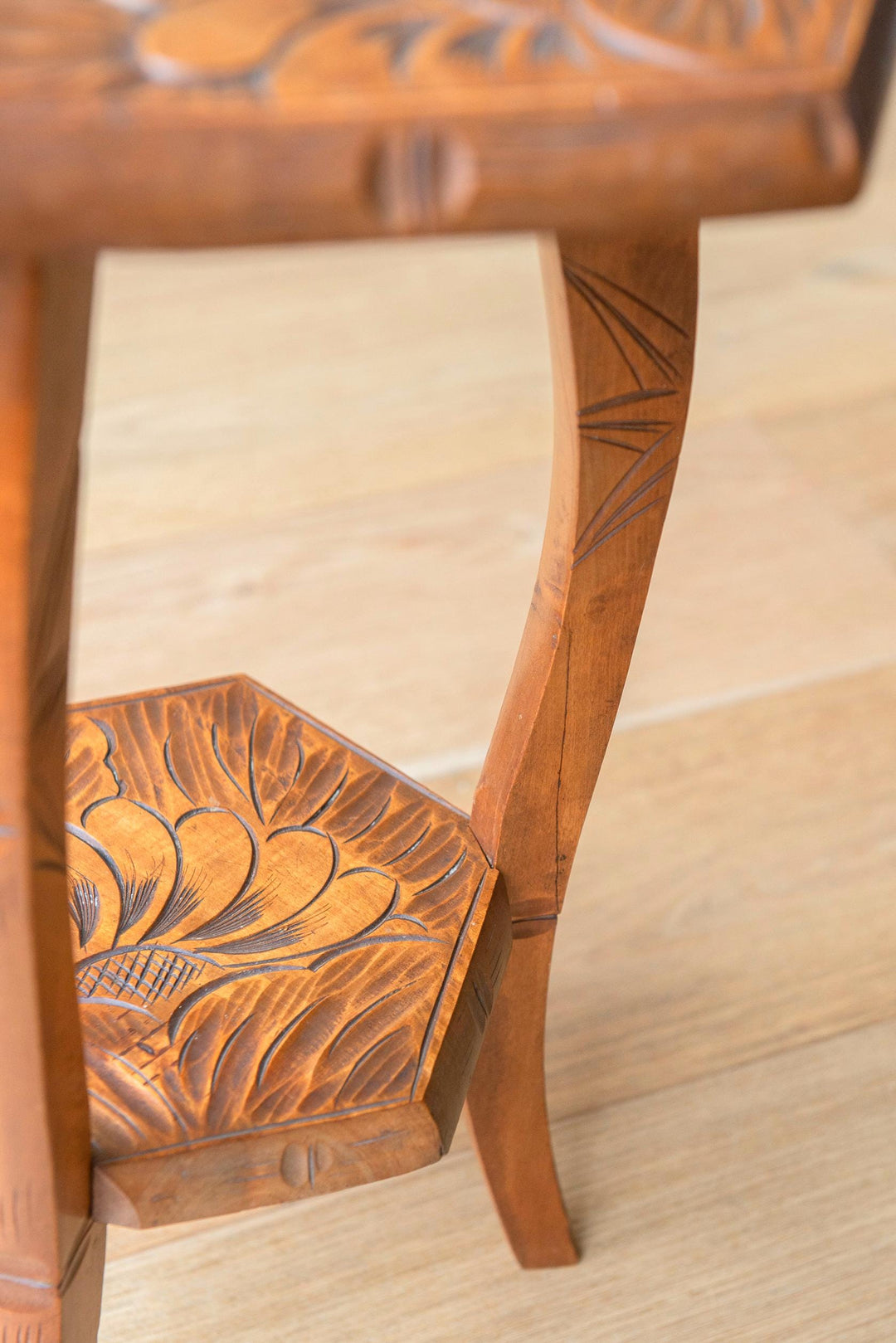 Antique Japanese Hexagon Side Table, Liberty & Co