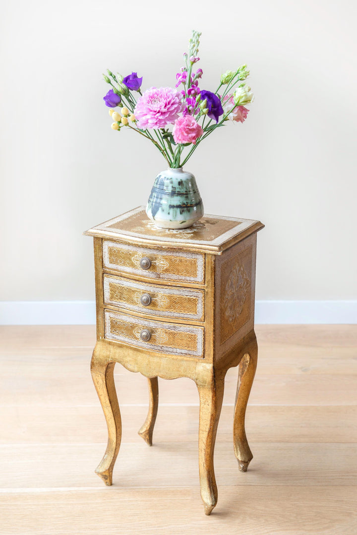 Italian Chest With Three Drawers, Baroque Style