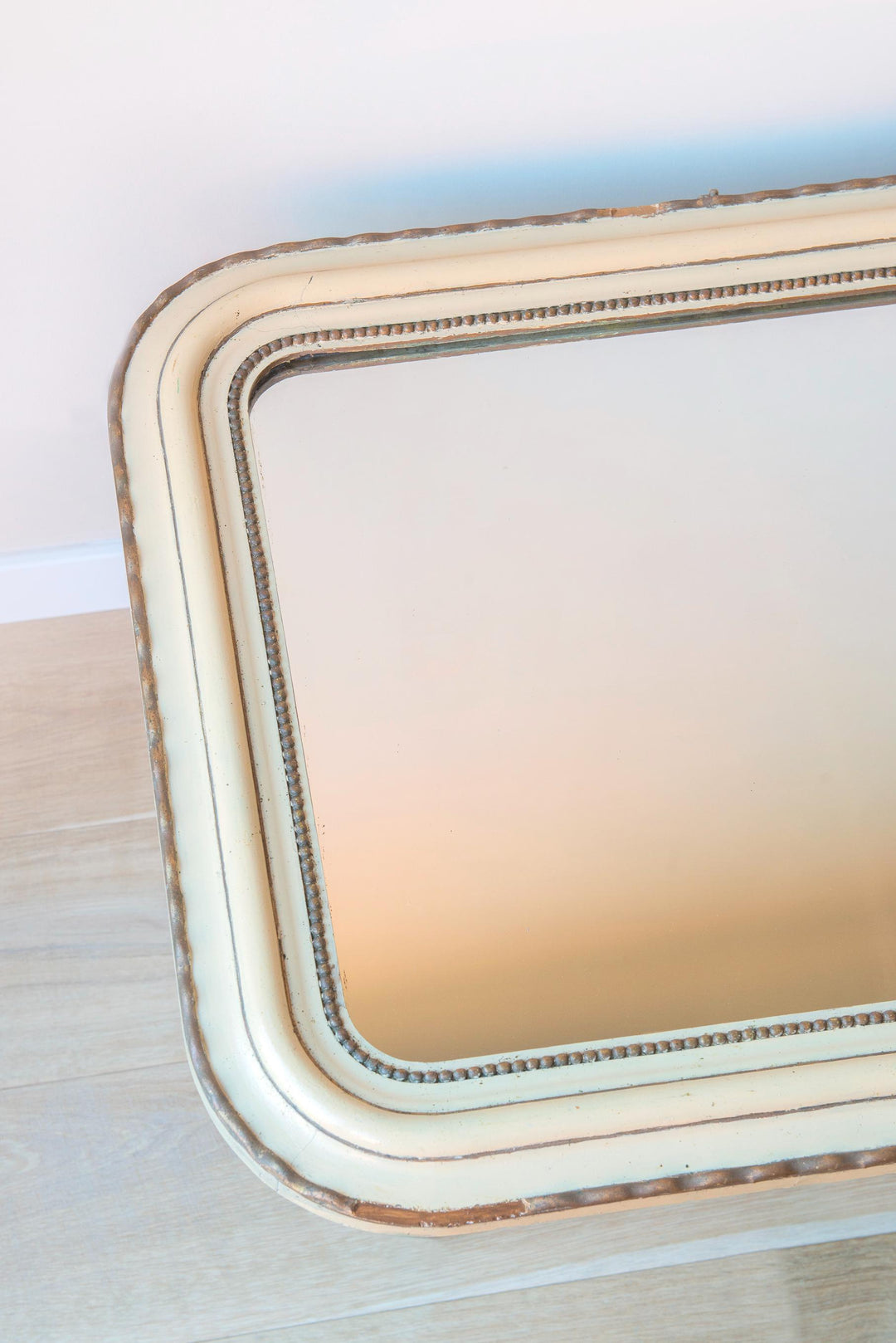 Antique Large French Arch Mirror, Louis Philippe