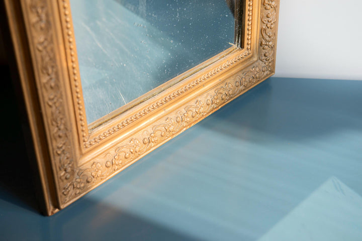 French Antique Gold Arch Mirror, Louis Philippe Mirror