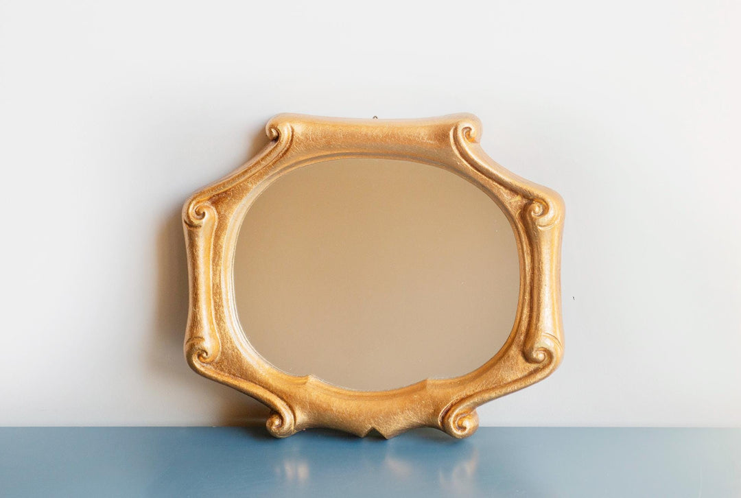 Baroque Florentine Mirror, Gold Leaf Frame