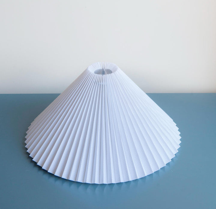 Italian Florentine Table Lamp With Pleated Shade