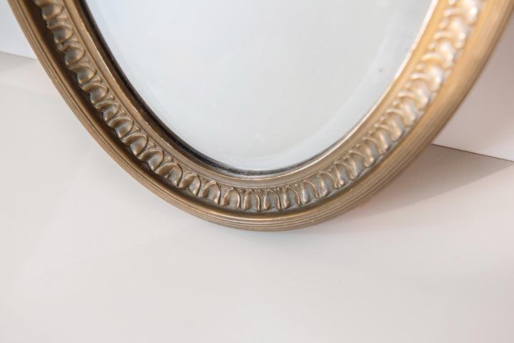 Antique French Art Deco Wall Mirror - Beveled Glass