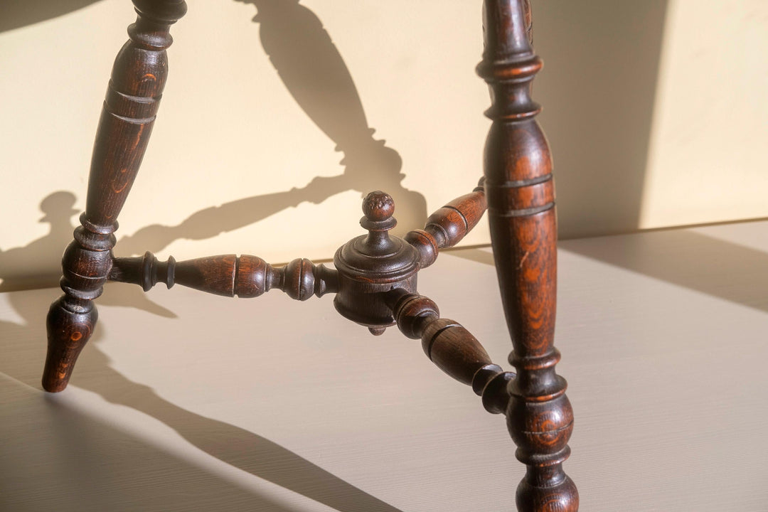 Antique 19th Century Clover Stool