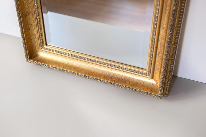 Vintage Gilt Wall Mirror - Ornate Frame