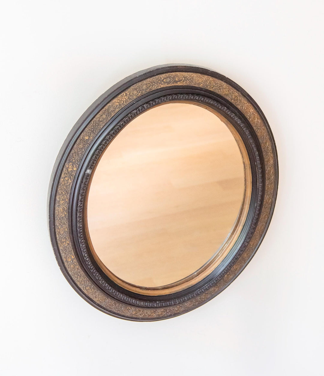 19th Century French Louis Philippe Style Oval Mirror
