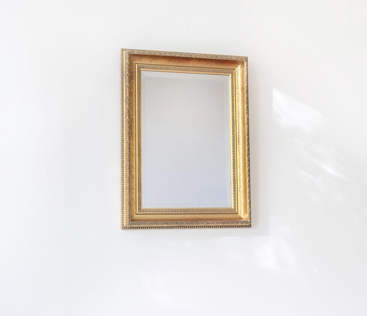 Vintage Gilt Wall Mirror - Ornate Frame