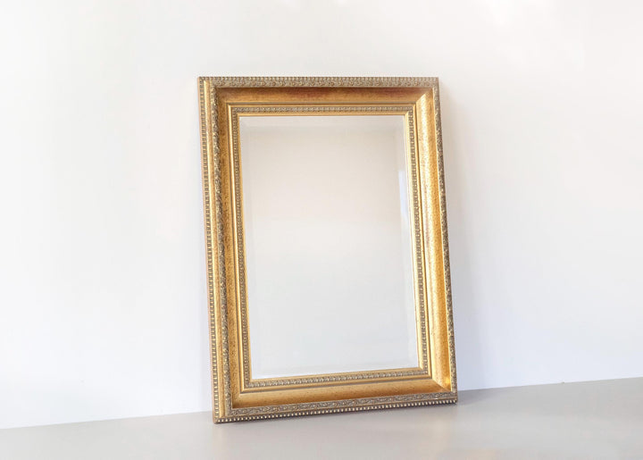 Vintage Gilt Wall Mirror - Ornate Frame
