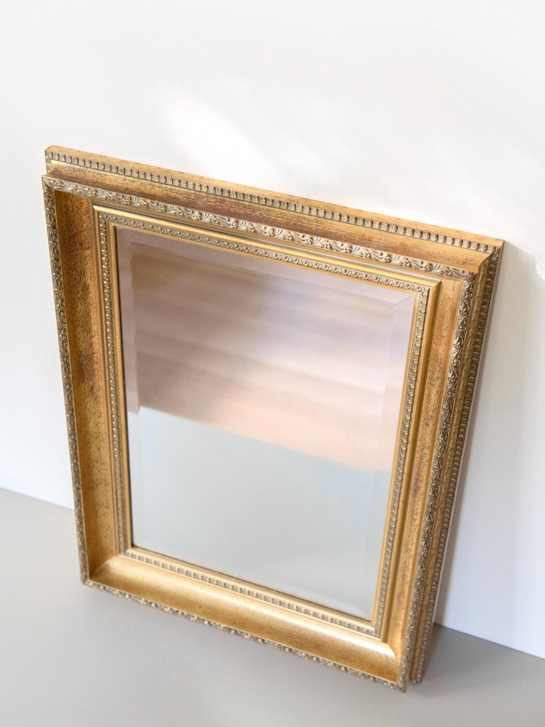 Vintage Gilt Wall Mirror - Ornate Frame