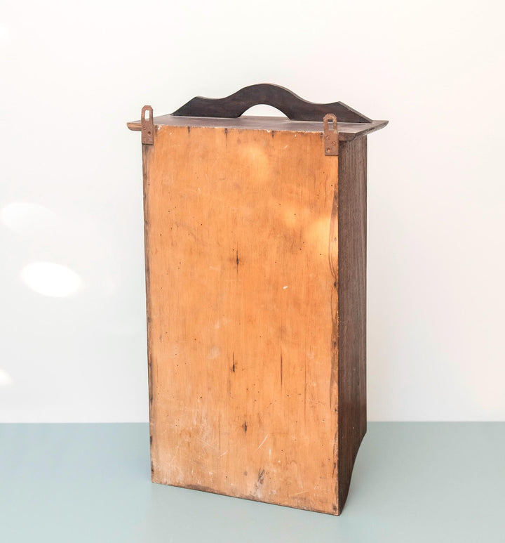 Oak Art Deco Medicine Cabinet with Mirror